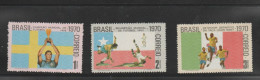 O) 1970 BRAZIL, WORLD CUP 1958, FOOTBALL, SET FOR 3 MNH - Neufs