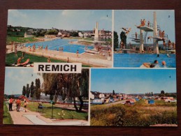 REMICH Les Piscines / Camping / Golf Miniature - Anno 1975 ( Zie/voir Foto Voor Details ) !! - Remich