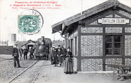 -CPA - 45 - Tramway De CHATILLON-COLIGNY à NOGENT-SUR-VERNISSON - La Gare - 338 - Chatillon Coligny