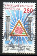 FRANCE. N°2967 Oblitéré De 1995. Grande Loge Féminine De France. - Freemasonry