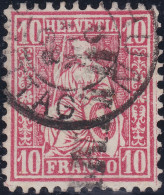 Heimat BE HEIMBERG 1868-04-06 Lang-Stempel Auf 10Rp Karmin Sitzende Helvetia - Gebraucht