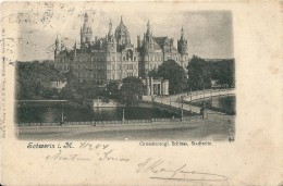 Allemagne   SCHWERIN I  M -  Grossherzogl Schloss Stadtseite ( Voir Timbres Verso ) - Schwerin