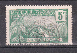 GUADELOUPE YT 58 Oblitéré POINTE A PITRE 1 AVRIL 1913 - Used Stamps