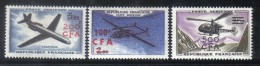 MD105 - REUNION 1961 , Posta Aerea Serie Completa N. 58/60 *  Mint - Poste Aérienne