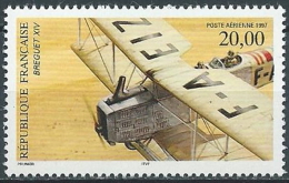 1997 FRANCIA POSTA AEREA BIPLANO BREGUET XIV MNH ** - GBF - 1960-.... Nuevos