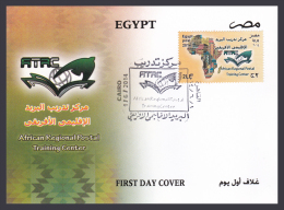 Egypt - 2014 - ( African Regional Postal Training Center ) - FDC - Brieven En Documenten