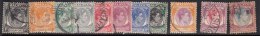 Singapore Used 1948, P14 X 14, 11 Values, (With 40c ), King George VI, KG (Lot B) - Singapore (...-1959)