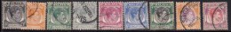 Singapore Used 1948, P14 X 14, 9 Values, (With 40c ), King George VI, KG (Lot D) - Singapour (...-1959)