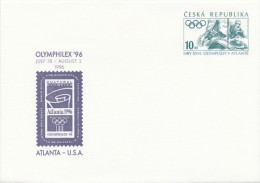 Czech Rep. / Postal Stationery (1996) Olympic Games 1996 Atlanta (I6573) - Ete 1996: Atlanta