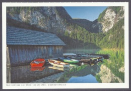 Austria Osterreich - Gleinkersee Windischgarsten, Lake, Lac, See, Little Boats PC - Windischgarsten