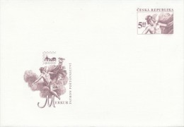 Czech Rep. / Postal Stationery (2000) Stamps Exhibition BRNO 2000; God Merkur - Postal Patron (I6576) - Mitologia