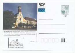 Czech Rep. / Postal Stationery (2007) Monasteries Of The Czech Republic - Cachet (163) Police Nad Metuji (I6599) - Abdijen En Kloosters