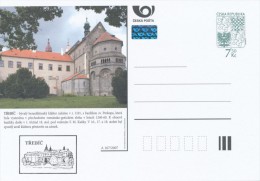 Czech Rep. / Postal Stationery (2007) Monasteries Of The Czech Republic - Cachet (167) Trebic (I6597) - Klöster