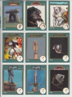 AD&D 2nd Edition Page Of 9 Cards - Numbers: 127 To 135 - Other & Unclassified