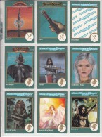 AD&D 2nd Edition Page Of 9 Cards - Numbers: 136, 137, 139 To 144, 165 - Autres & Non Classés