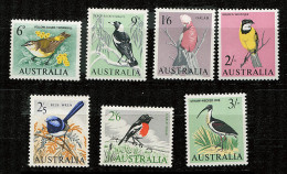 Australie ** N° 291 à 294 - 296 à 298 - Série Courante. Oiseau - Ungebraucht