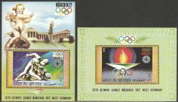 Umm Al-Qiwain 1971 Mi# Block 32-33 ** MNH - Summer Olympic Games ´72 In Munich - Umm Al-Qiwain