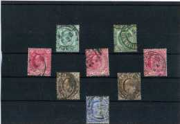 - GRANDE BRETAGNE . CAP DE BONNE ESPERANCE . SUITE DE TIMBRES DE EDOUARD VIII . OBLITERES . - Cap De Bonne Espérance (1853-1904)