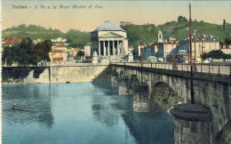 TORINO. Il Po E La Gran Madre Di Dio - 2 Scans - Iglesias