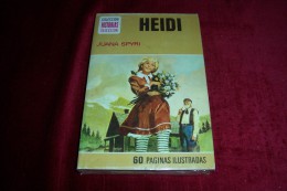 HEIDI   / JUANA SPYRI  °  60 PAGINAS ILUSTRADAS - Kinder- Und Jugendbücher