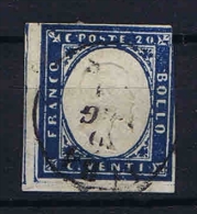 Italy Sardinia: 1855 Sa 15, Mi. 12 Used Obl. - Sardaigne