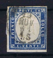 Italy Sardinia: 1855 Sa 15, Mi. 12 Used Obl. - Sardinien