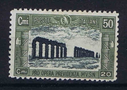 Italy : 1928 Sa 221, Mi. 276 MNH/** Brown Gum - Ungebraucht