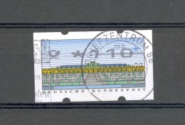 1999   N° 3 CORS * 110 *  DOS N° 1010  VERTICALE  FLUO JAUNE OBLITÉRÉ - Timbres De Distributeurs [ATM]