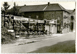 E3769  - FOURON - SAINT - PIERRE  -  Café*publicité Jupiler - SPA - Stella Artois - Martini - Coca Cola*camion* - Fourons - Voeren