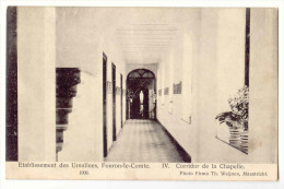 E3475  -  FOURON - LE -COMTE  -  Etablissements Des Ursulines  - 4. Corridor De La Chapelle  *1908* - Fourons - Voeren