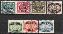 Lot De 7 Timbres  - Oblitéré Et Neuf  - BAVIÈRE - Officials