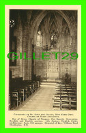 NEW YORK CITY, NY - CATHEDRAL OF ST JOHN THE DIVINE - CHAPEL OF SAINT ANSGARIUS  - PUB. BY LAYMEN'S CLUB, 1922 - - Kerken