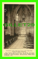 NEW YORK CITY, NY - CATHEDRAL OF ST JOHN THE DIVINE - CHAPEL OF SAINT ANSGARIUS  - PUB. BY LAYMEN'S CLUB, 1922 - - Churches
