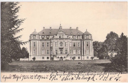 Schloß Loburg Ostbevern Münster Autograf Adel An Freifrau Von Plettenberg Cassel Commandantur 23.9.1907 Gelaufen - Muenster