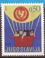 1971 1437  UNICEF JUGOSLAVIJA JUGOSLAWIEN WOCHE DES KINDES CHILDREN UNICEF  MNH - Unused Stamps