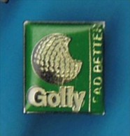 PIN´S //    . GOLTY LEAD BETTER - Golf