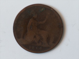 Grande-Bretagne 1 Penny 1864 - D. 1 Penny