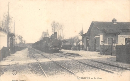 LOIRET  45   DORDIVES  LA GARE  TRAIN - Dordives