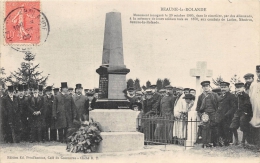 LOIRET  45   BEAUNE LA ROLANDE  GUERRE 1870 71  MONUMENT AUX MORTS ALLEMANDS INAUGURATION  20  OCTOBRE 1905  ALLEMAGNE - Beaune-la-Rolande