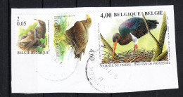 Belgio   -   2005.  Cicogna, Aquila, Passero· Stork, Eagle, Sparrow · Hig Values. Self Adhesive - Storks & Long-legged Wading Birds