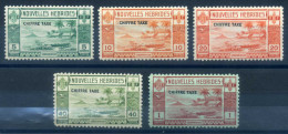 NEW HEBRIDES - 1939 POSTAGE DUES INSC. IN FRENCH - Impuestos