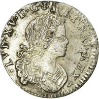 Monnaie, France, Louis XV, 1/6 Écu (XX – S) De France-Navarre, 20 Sols, 1/6 - 1715-1774 Lodewijk XV