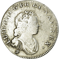 Monnaie, France, Louis XV, 1/10 Écu Vertugadin, 12 Sols, 1/10 ECU, 1716, Lille - 1715-1774 Louis XV Le Bien-Aimé