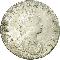Monnaie, France, Louis XV, 1/4 Écu Vertugadin, 30 Sols, 1/4 ECU, 1716, Paris - 1715-1774 Louis XV Le Bien-Aimé