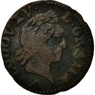 Monnaie, France, Louis XV, Liard à La Vieille Tête, Liard, 1773, Lille, TB - 1715-1774 Luigi XV Il Beneamato