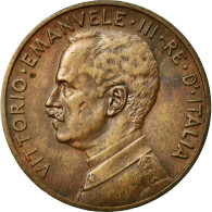 Monnaie, Italie, Vittorio Emanuele III, 5 Centesimi, 1913, Rome, TTB+, Bronze - 1900-1946 : Victor Emmanuel III & Umberto II