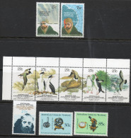 Australian Antarctic Territory 1982-1984 - Commemoratives Complete For Years SG53-62 MNH Cat £5.55 SG2015 - Notes Below - Neufs