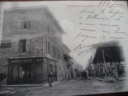 CPA Saint Etienne De Saint Géoirs. Maison Natale De Mandrin - Autres & Non Classés