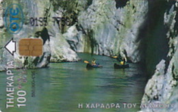 Telefonkarte Griechenland  Chip OTE   Nr.126   1995  Ø135  Aufl.  550.000 St. Geb. Kartennummer   716872 - Griechenland