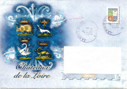 PSEUDO-PAP CHATEAUX DE LA LOIRE - Private Stationery